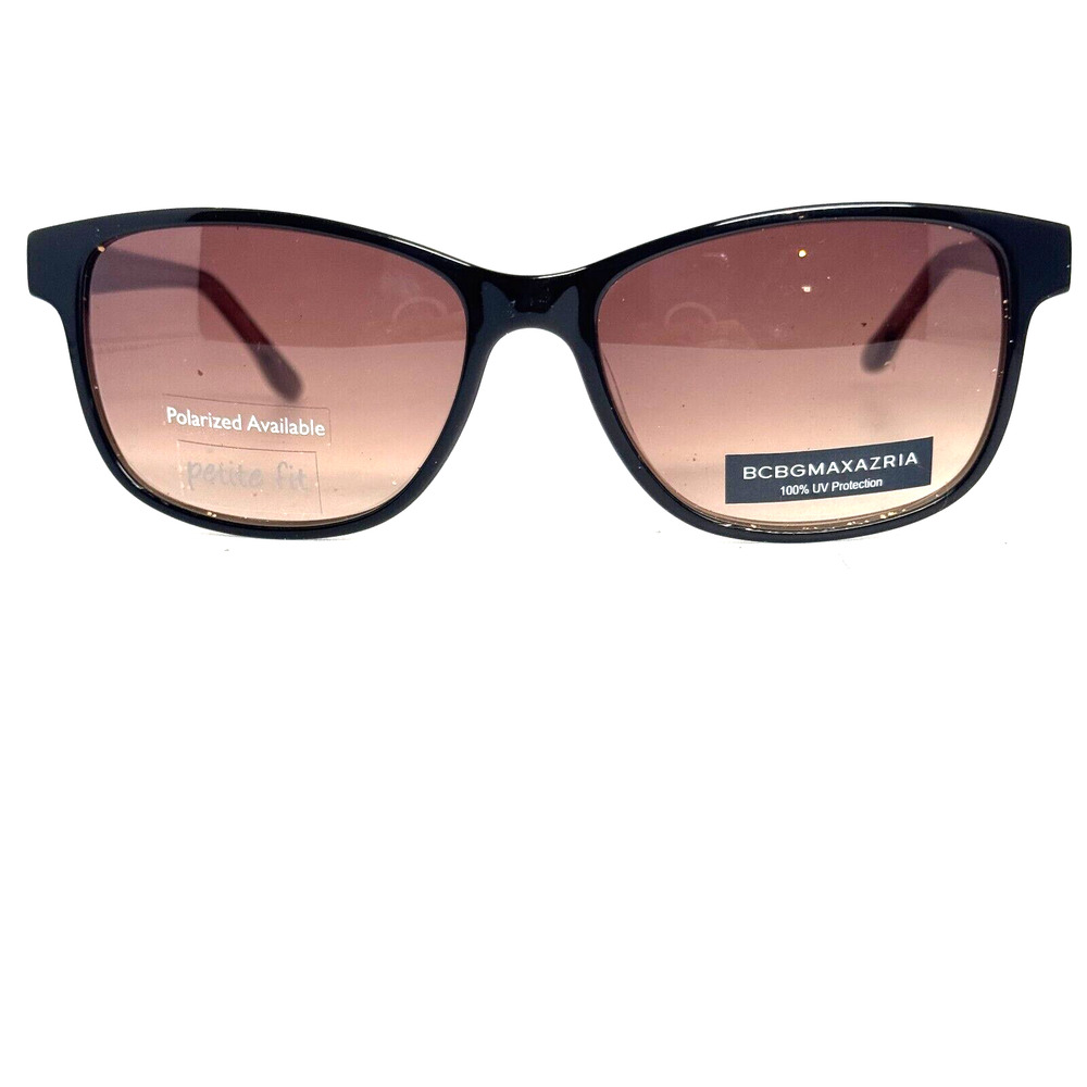 Bcbg Maxazria Petite Entrance Black Laminate Rectangle Sunglasses H16619